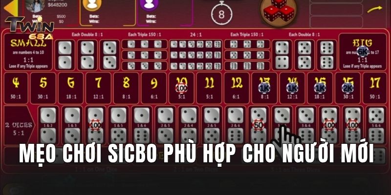Mẹo chơi Sicbo phù hợp cho người mới